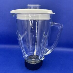 OSTER Duralast Classic Blender Glass Replacement Jar Pitcher w/ Lid & Blade 6cup